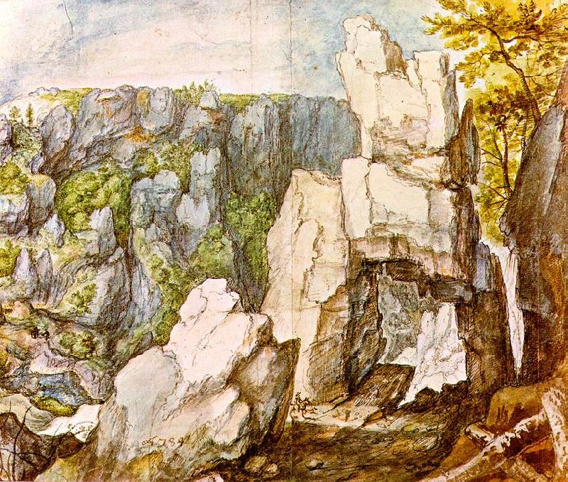 Roelant Savery Rocky Landscape Germany oil painting art